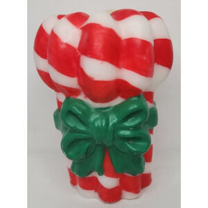 Vintage Bundle of Candy Canes Holidya Candle 4" SKU H141